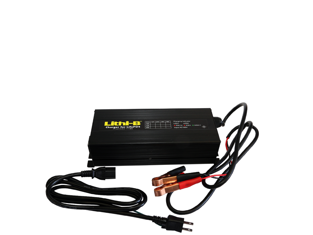 リチビー専用バッテリーチャージャー 12 10A